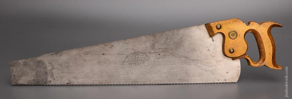 Fine DISSTON No. 7 Hand Saw 22 Inch - 97848