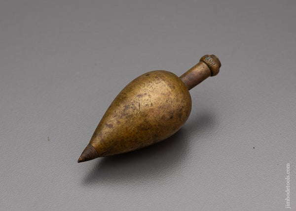 Unique Brass Plumb Bob 3 Inches Long - 97857