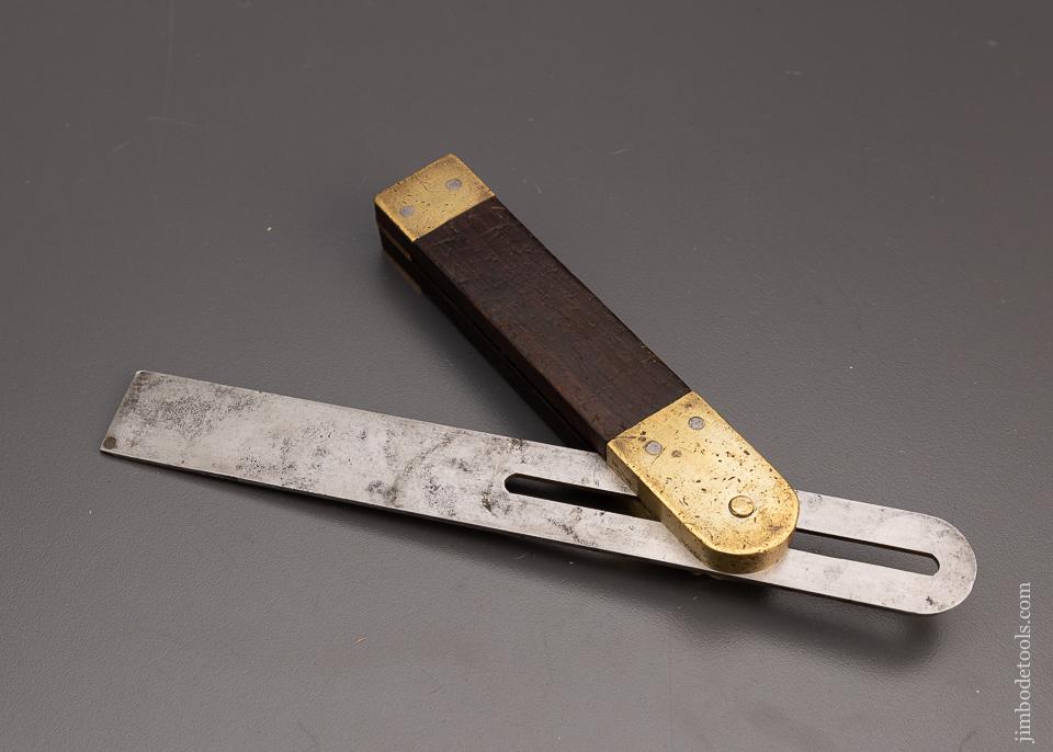 HOWARD’S PATENT 1867 Rosewood Bevel Square by STAR TOOL CO. 8 inch Fine - 97878