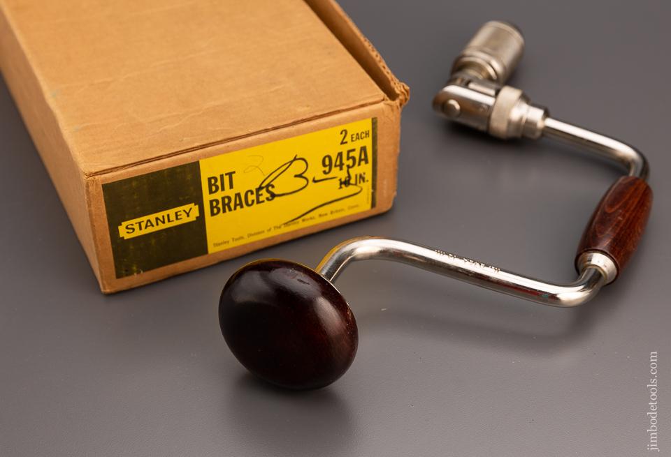 STANLEY No. 945 Bit Brace Mint in Box 10 Inch -  - 97891