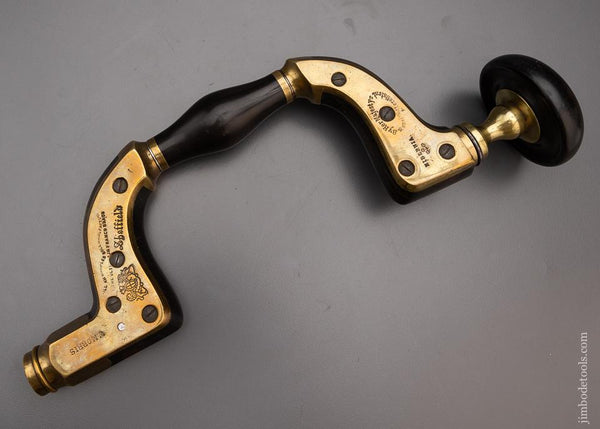 Spectacular MARPLES Ebony ULTIMATUM Bit Brace - 97896