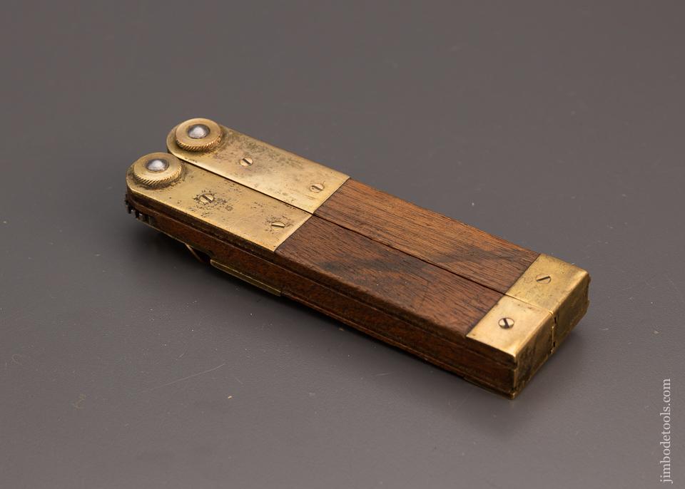Rare and Fine LANGLAIS PATENT Angle Dividing Bevel Square circa 1894 - 97907