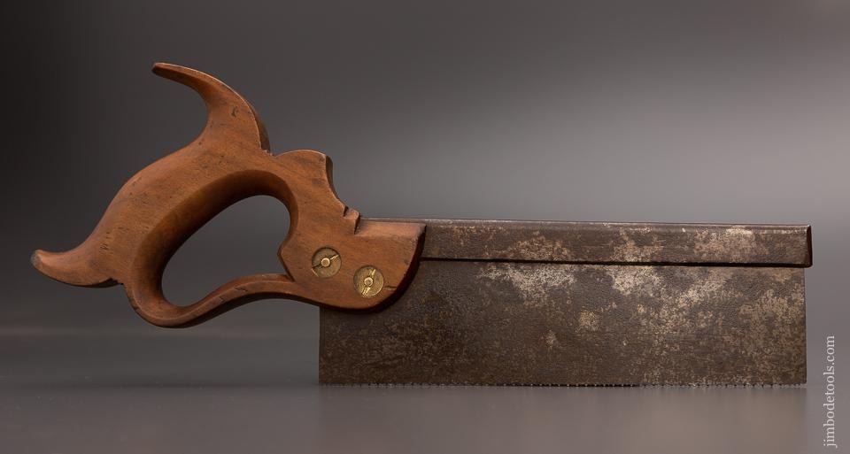Rare and Fine DISSTON DOUBLE EAGLE 8 Inch Dovetail Saw - 97908