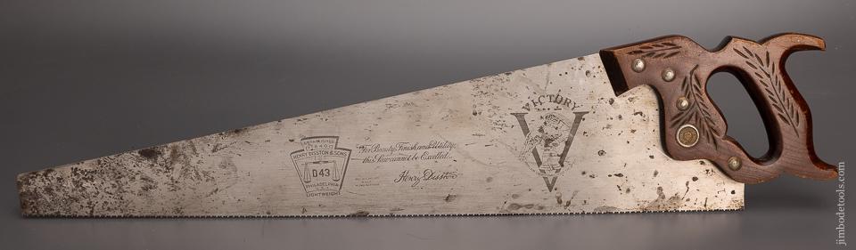 Unused DISSTON D43 VICTORY Hand Saw - 97911