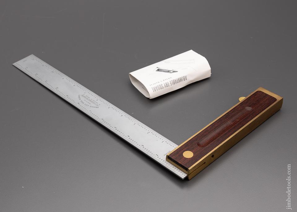 BRIDGE CITY TOOL WORKS AS-14 Adjustable Try Square - 97928