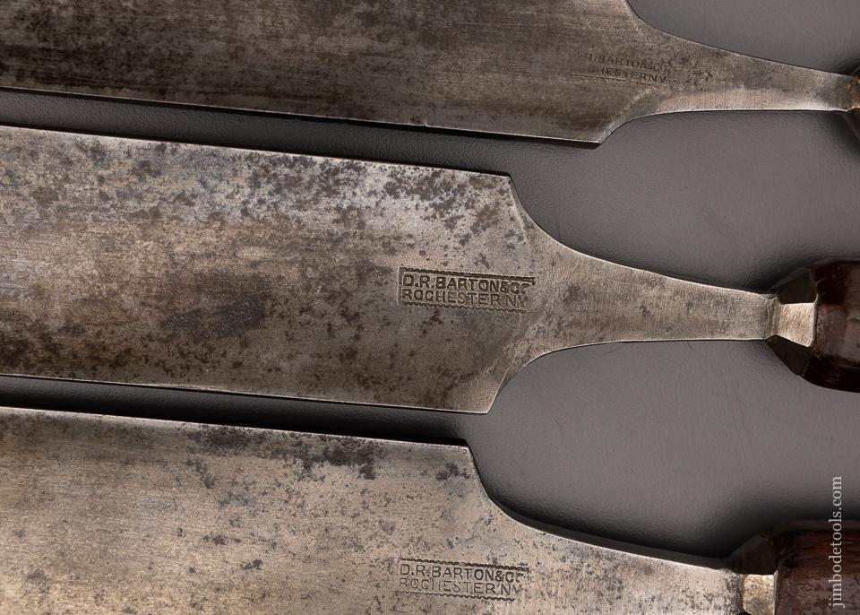 Fabulous D.R. BARTON Set of 4 Large Gouges - 97934