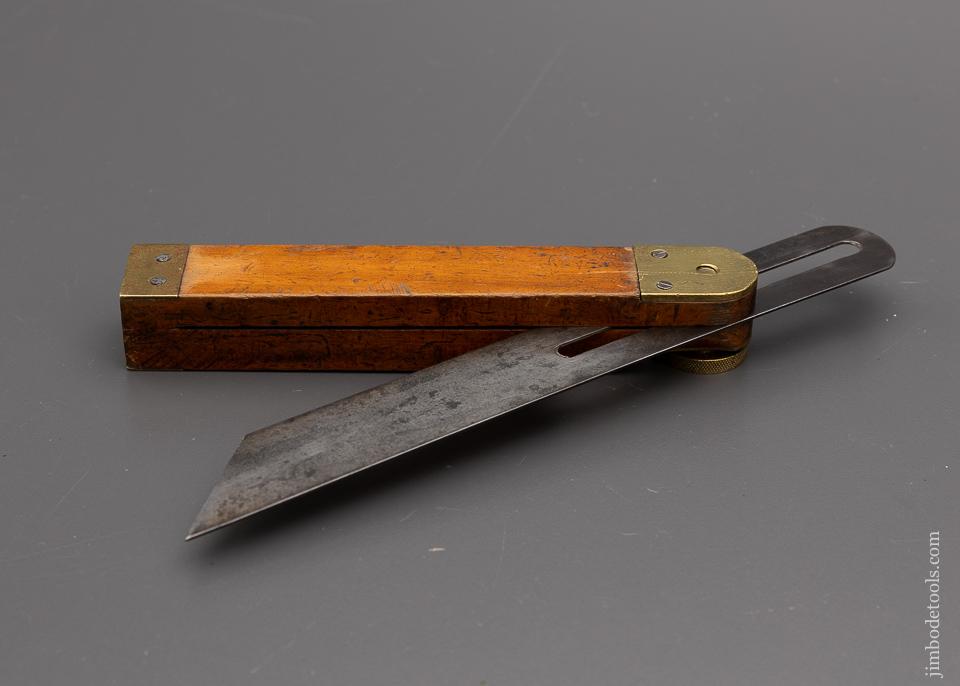 Fine Rare WOODROUGH & McPARLIN Applewood Bevel Square Signed, 8 Inch - 97937