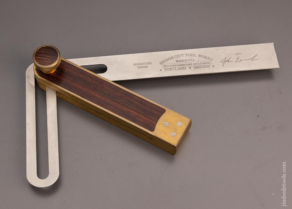 BRIDGE CITY TOOL WORKS TB-4 Complimentary Angle Bevel Square - 97963