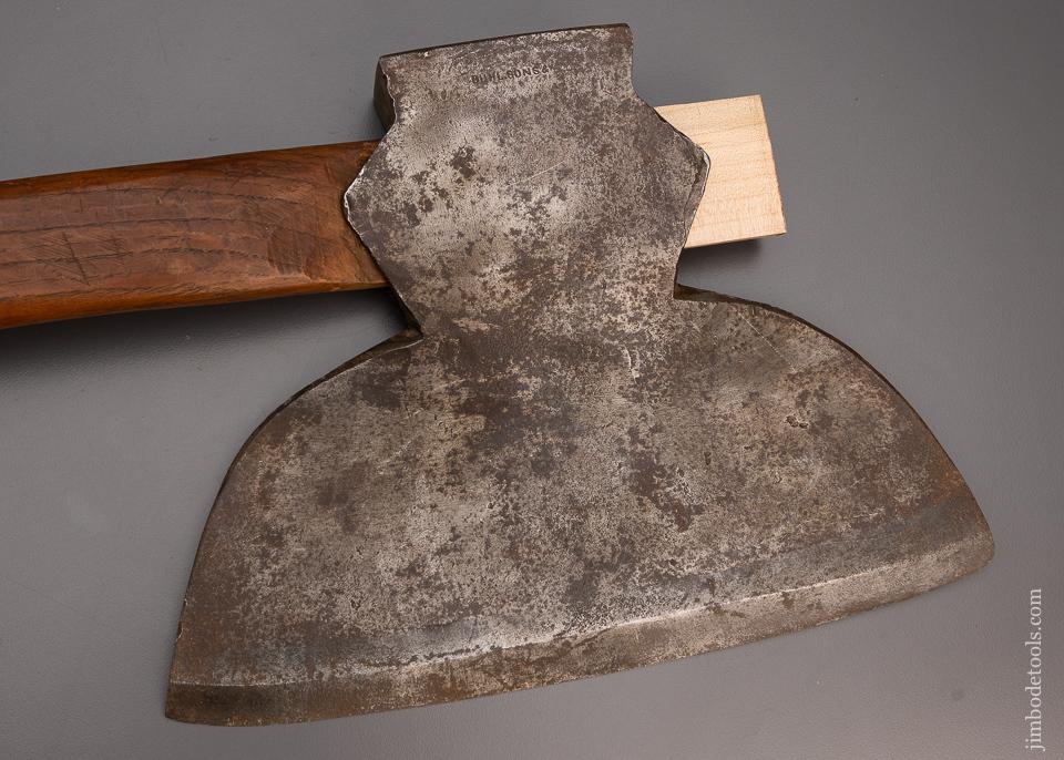 Excellent User Offset Single Bevel Broad Axe BUHL & SONS - 97968