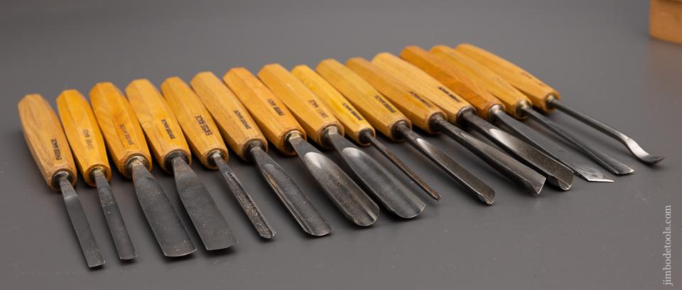 Mint Set of 15 PFEIL SWISS MADE Carving Tools - 97979