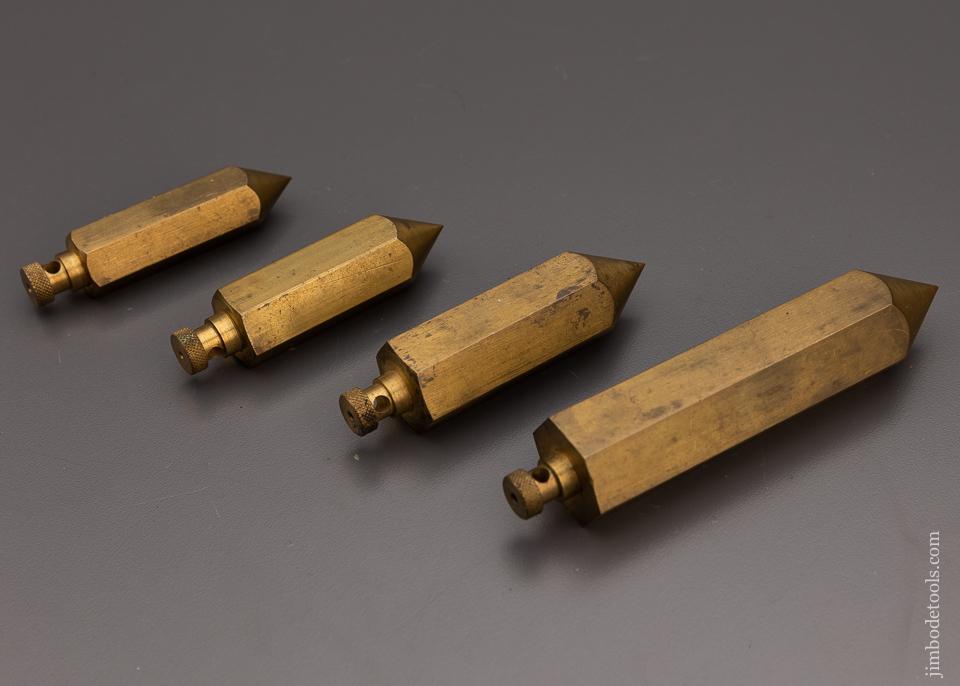 Graduated Set of 4 Plumb Bobs - 97980