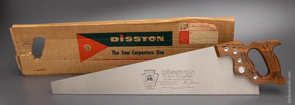 Dead Mint in Box DISSTON D-95 Hand Saw - Hand Saw - 98006