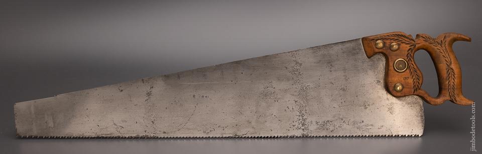 Rare DISSTON No. 99 London Spring Hand Saw - 98011