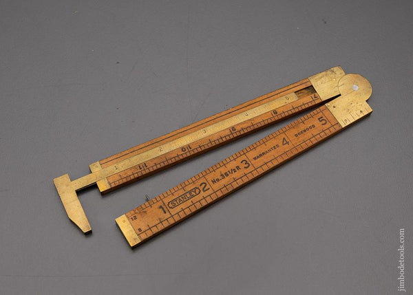 Fine STANLEY No. 36 1/2R Caliper Rule - 98021