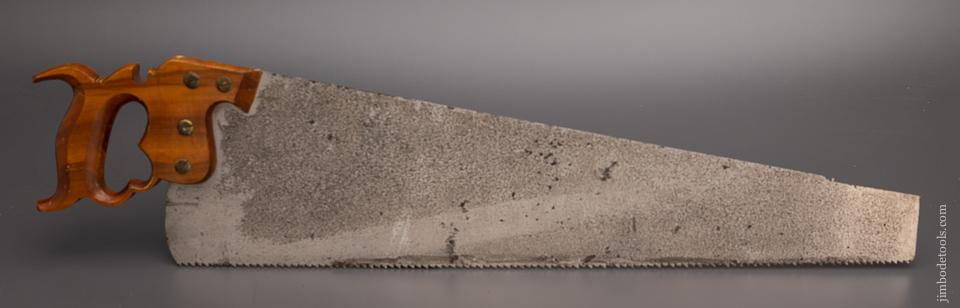 Near New DISSTON No. 12 London Spring Hand Saw Rip - 98036