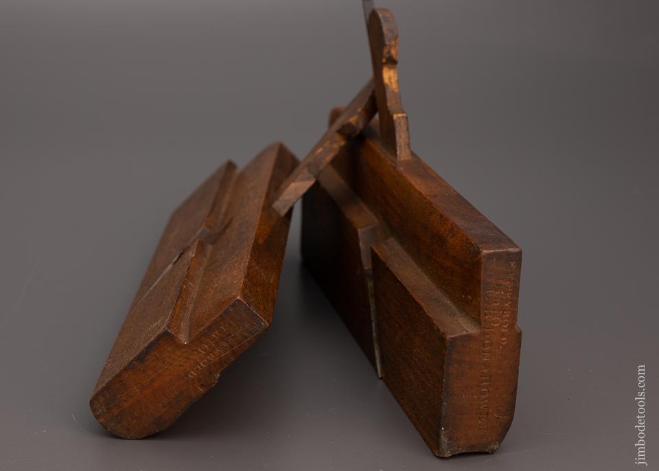 Good+ Crisp Pair of Hollow & Round Moulding Planes by F. SEYBOLD CINT. O. - 98054
