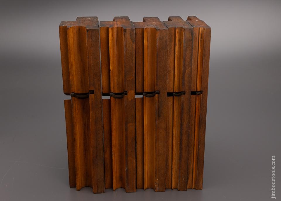 E.F. SEYBOLD CINT. O Matched Set of 5 Side Bead Moulding Planes - 98055