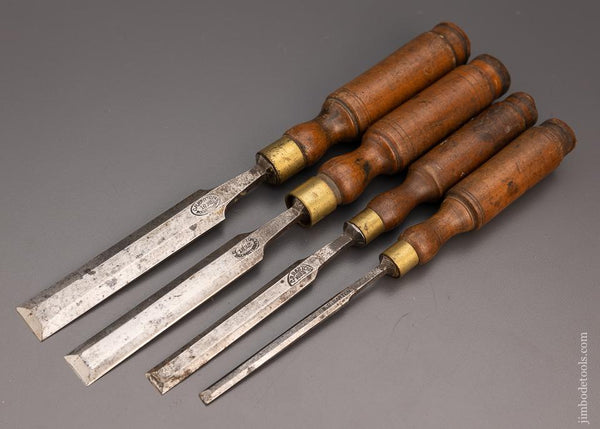 Great User Set of D.R. Barton Tang Chisels - 98072