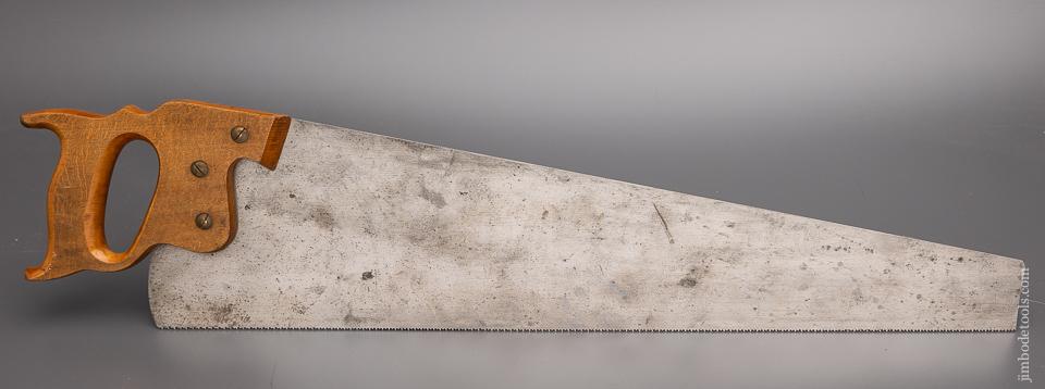 Rare DISSTON No. 344 Hand Saw for Hard Woods & Metal - 98091
