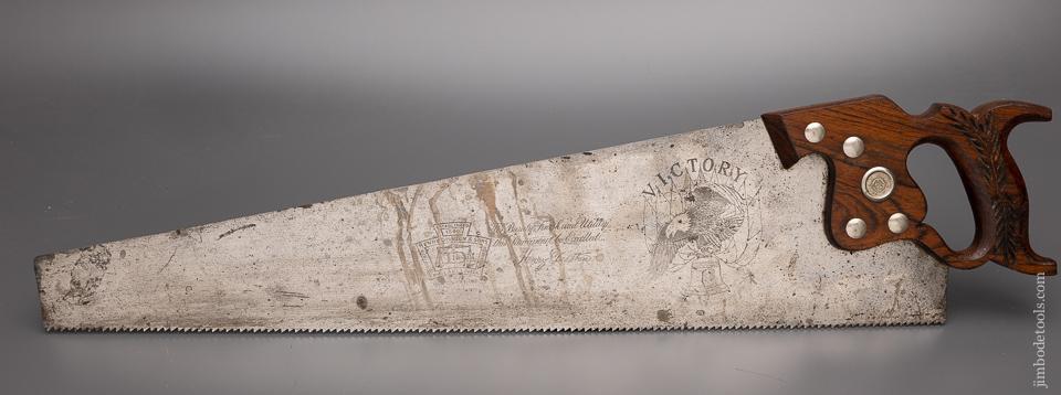 Early & Fine DISSTON No. D-15 VICTORY Hand Saw with Rosewood Handle - 98092