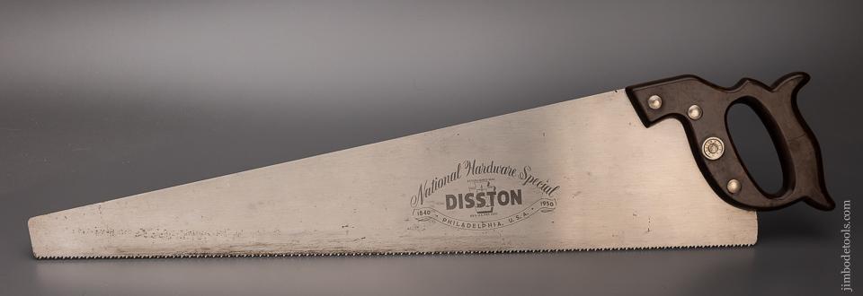 Dead Mint DISSTON NATIONAL HARDWARE SPECIAL 1950 Hand Saw - EXCELSIOR 98095