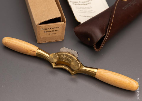 Mint in Box LIE NIELSEN Boggs Concave Spokeshave - 98104