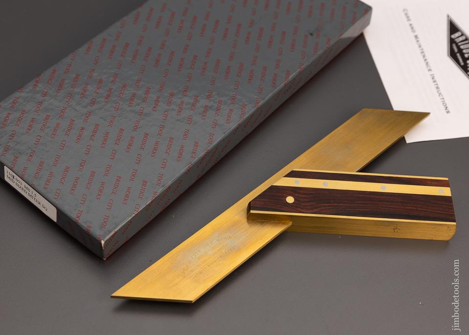 BRIDGE CITY TOOL WORKS MS-15 Miter Square Mint in Box - 98110