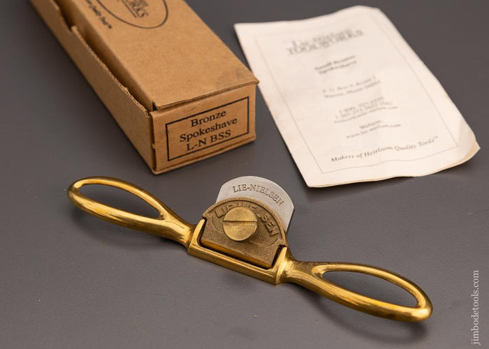 Mint in Box LIE NIELSEN No. BSS Bronze Spokeshave - 98121