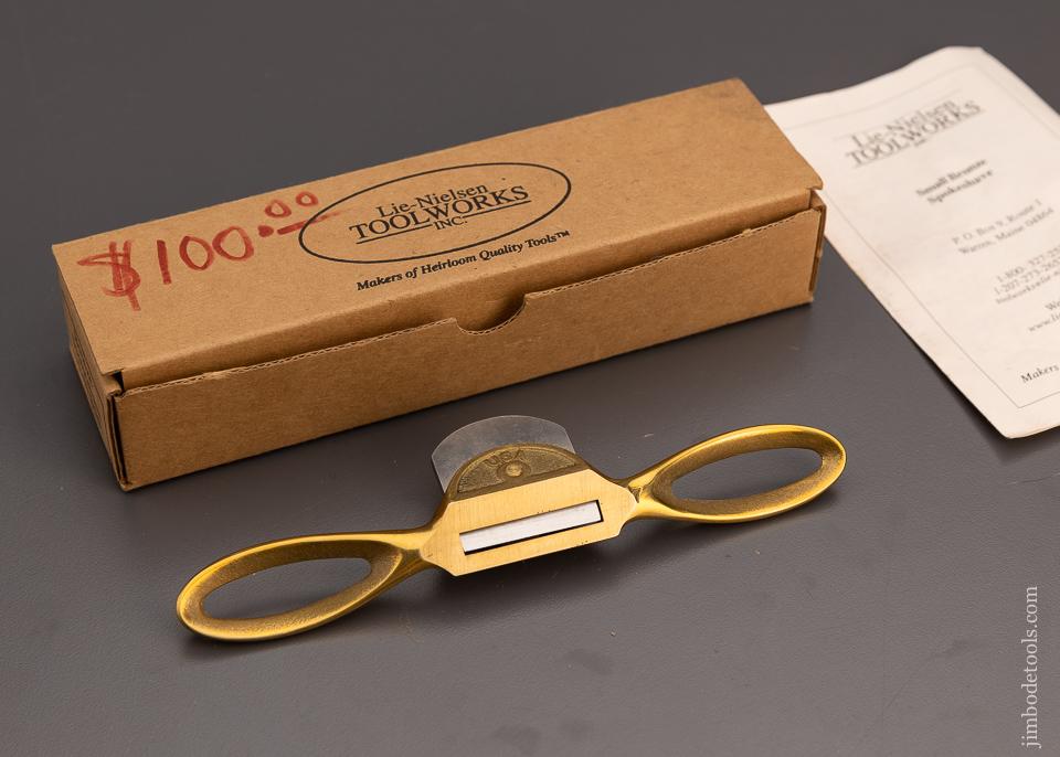 Mint in Box LIE NIELSEN No. BSS Bronze Spokeshave - 98121