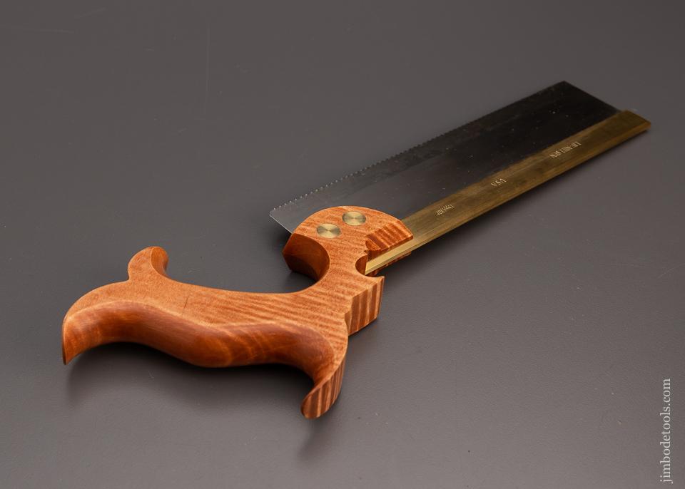 LIE NIELSEN Brass Back Dovetail Saw with Sheath Mint in Box - 98123