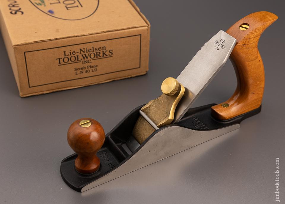 LIE NIELSEN No. 40 1/2 Scrub Plane Near Mint in Box - 98140