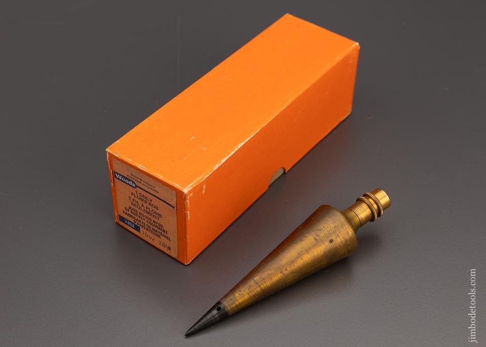 WOODS Plumb Bob Mint in Box - 98194