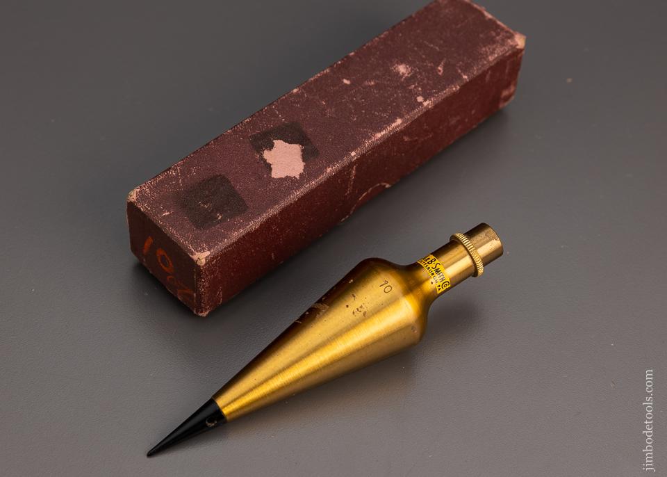 A.B. SMITH PITTSBURGH Plumb Bob Mint in Box 5 Inch - 98217