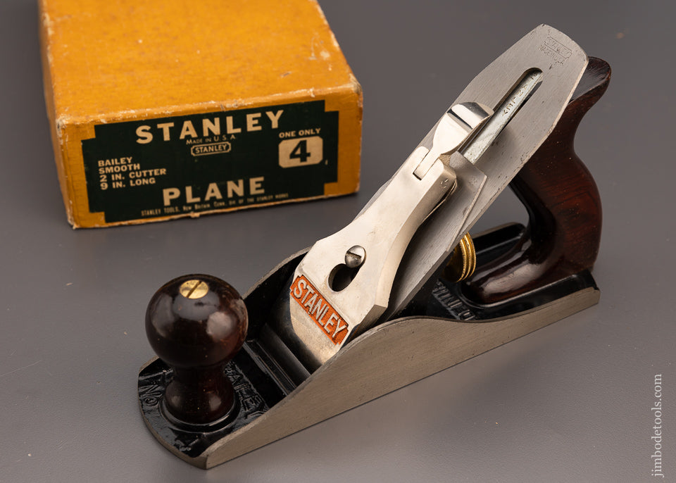 STANLEY No. 4 Smooth Plane Mint in Box - 98221