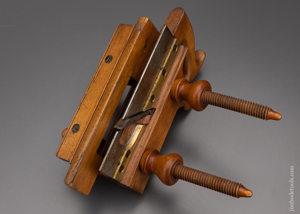 Fine D.R. BARTON Handled Screw Arm Plow Plane - 98231