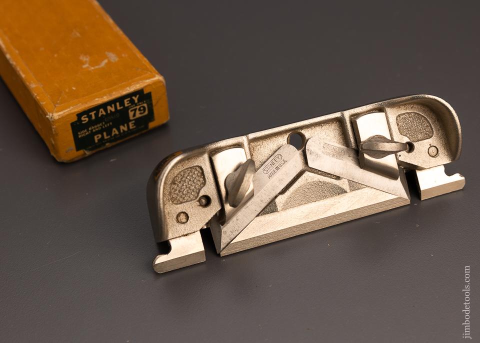 STANLEY No. 79 Rabbet Plane Mint in Box with Fence - 98232