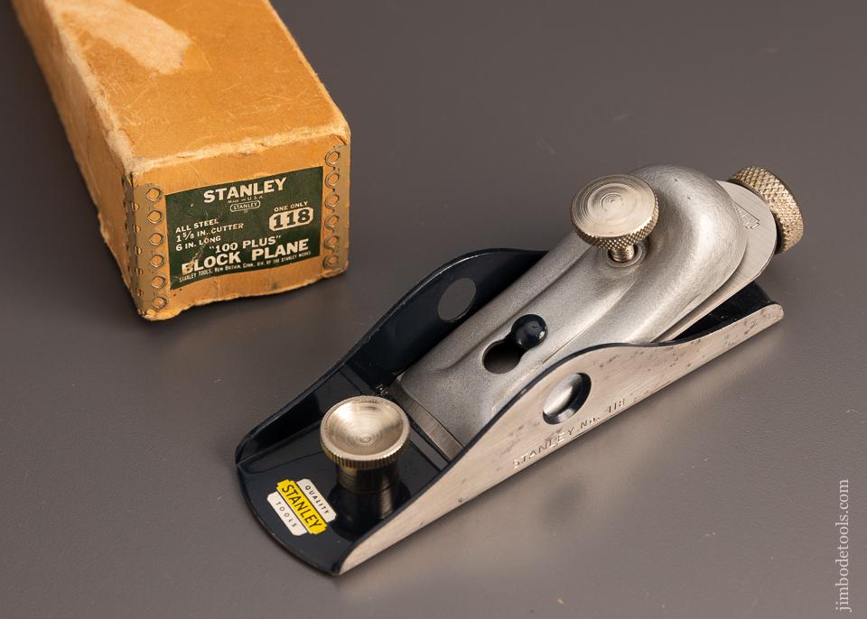 STANLEY No. 118 Low Angle Block Plane - 98240