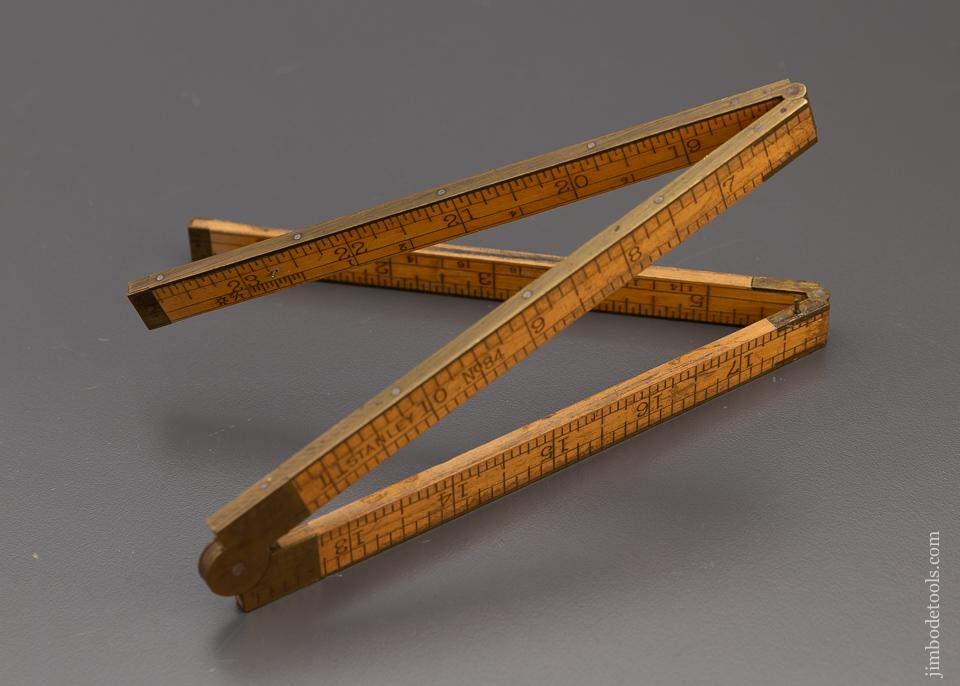 Good+ STANLEY No. 84 Boxwood Folding Rule - 98246