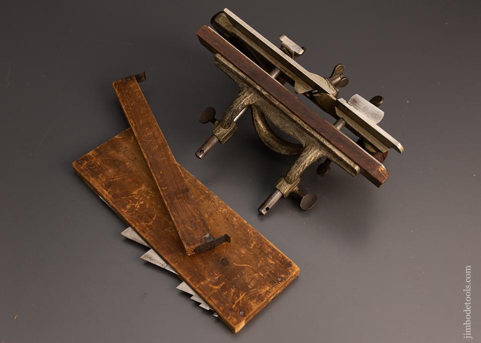 STANLEY No. 46 Skewed Plow Plane with 10 Cutters - 98248