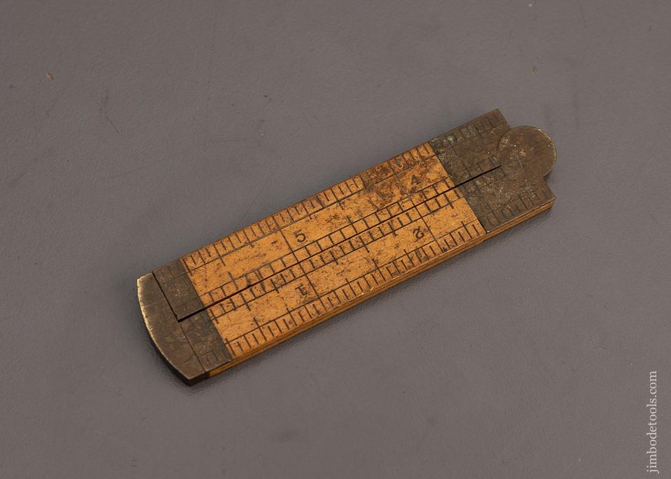 Good+ STANLEY No. 36 Boxwood Folding Caliper Rule - 98259