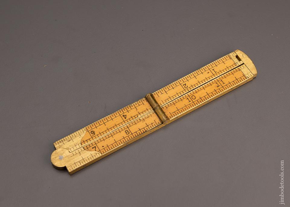 Mint STANLEY No. 32 1/2 Boxwood Caliper Rule - 98260