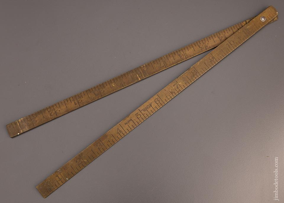 LUFKIN No. 1085 Brass Blacksmith’s Rule - 98284