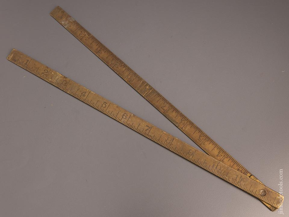 LUFKIN No. 1085 Brass Blacksmith’s Rule - 98284