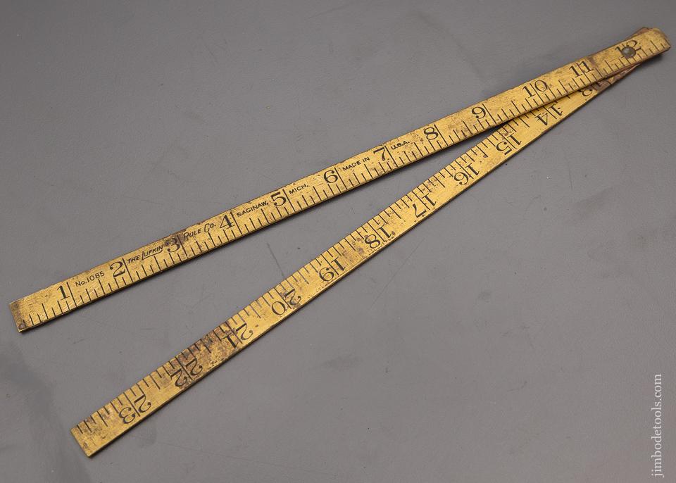 Minty LUFKIN No. 1085 Brass Blacksmith’s Rule - 98287