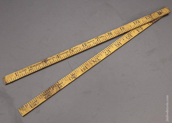 Minty LUFKIN No. 1085 Brass Blacksmith’s Rule - 98287