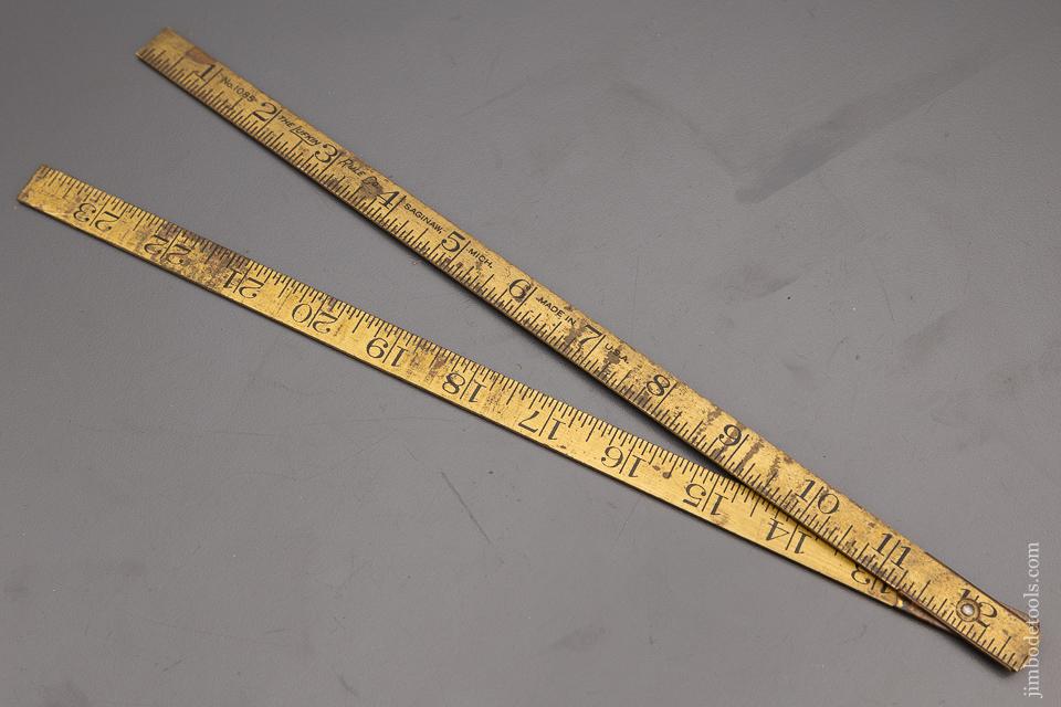 Minty LUFKIN No. 1085 Brass Blacksmith’s Rule - 98287