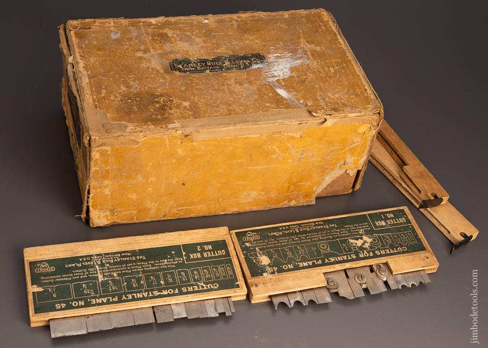STANLEY No. 45 Combination Plane 100% COMPLETE in Original Box  - 98288