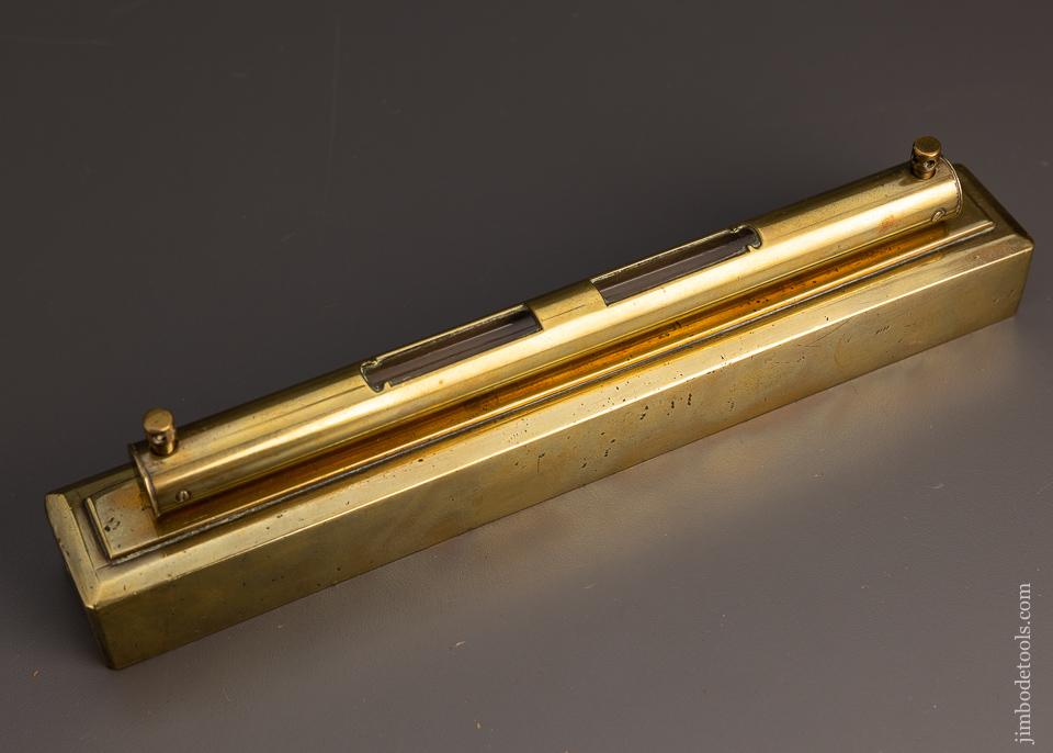 Massive, Heavy 12 Inch Brass Level - 98314