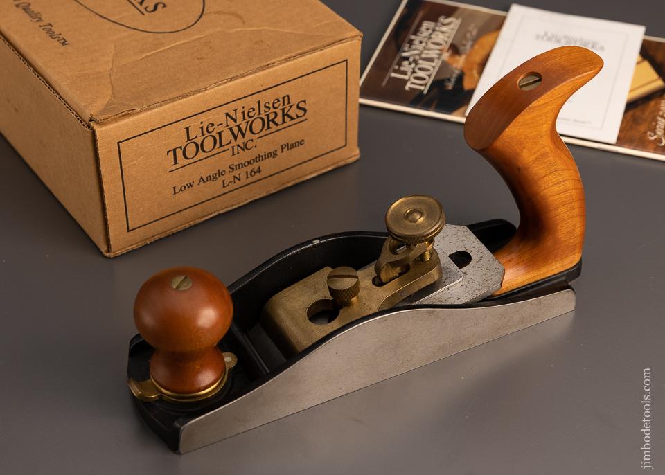 LIE NIELSEN No. 164 Low Angle Smooth Plane Mint in Box - 98353