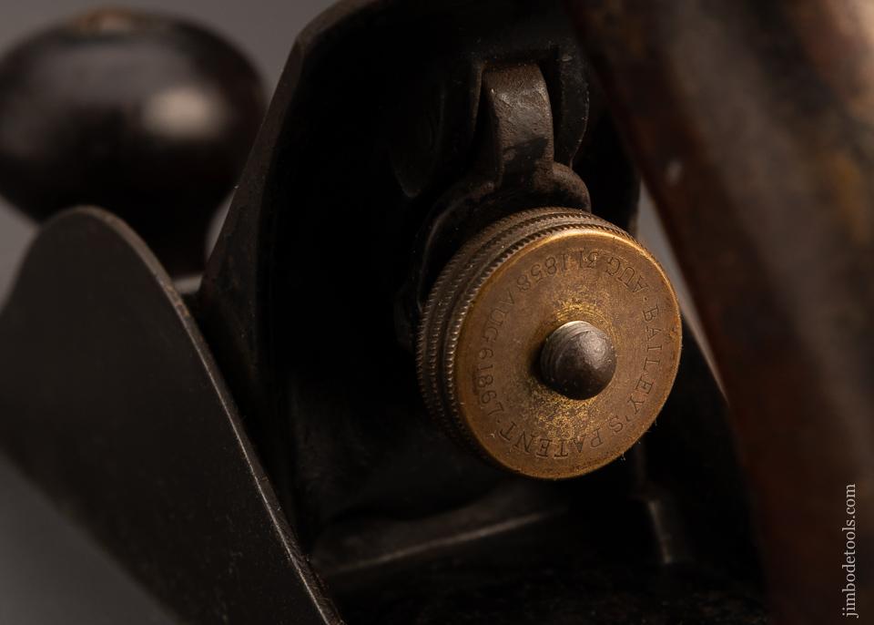 Type 2, Solid Nut, Solid Cap STANLEY No. 3 Smooth Plane - 98355